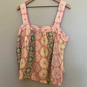 Anthropologie woven tank
